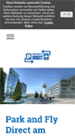 Mobile Screenshot of parkfly-muenchen.de